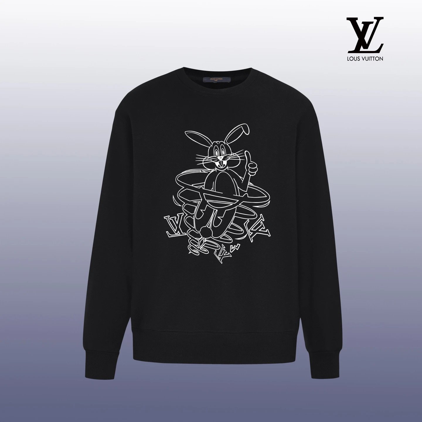 Louis Vuitton LV Monogram Floral Print White Hoodie - 8