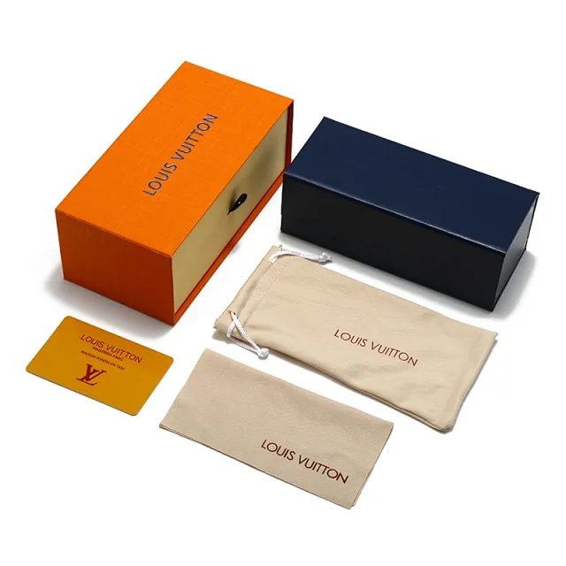 Louis Vuitton Eyewear Shield and square-frame sunglasses product detail image 7