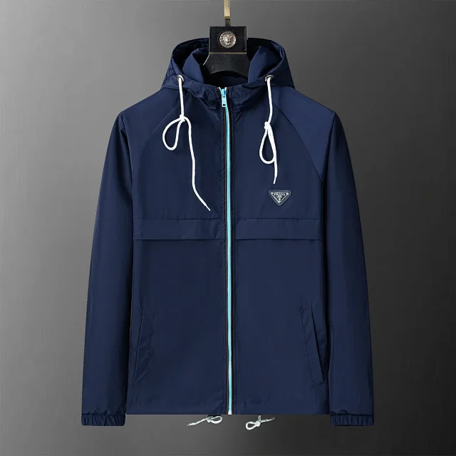 Prada Jackets Lightweight Nylon Jacket product detail image 3
