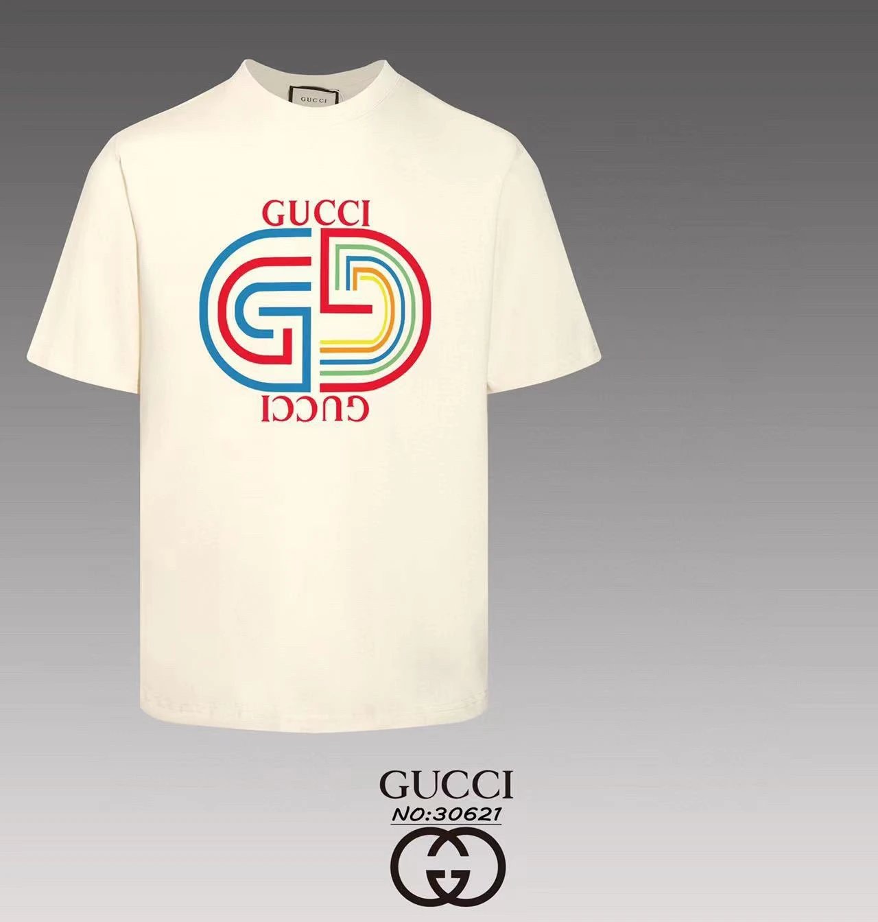 Gucci Firenze 1921 GG Monogram T-Shirt Black