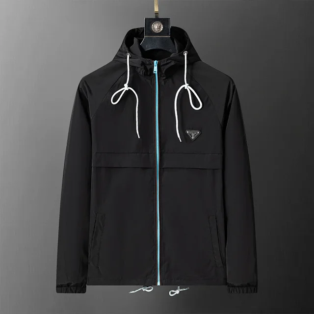 Prada Jackets Lightweight Nylon Jacket product detail image 2