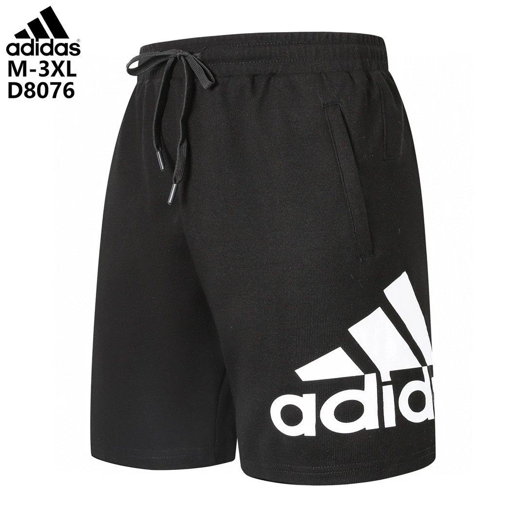Adidas Essentials Big Logo Fleece Shorts Black