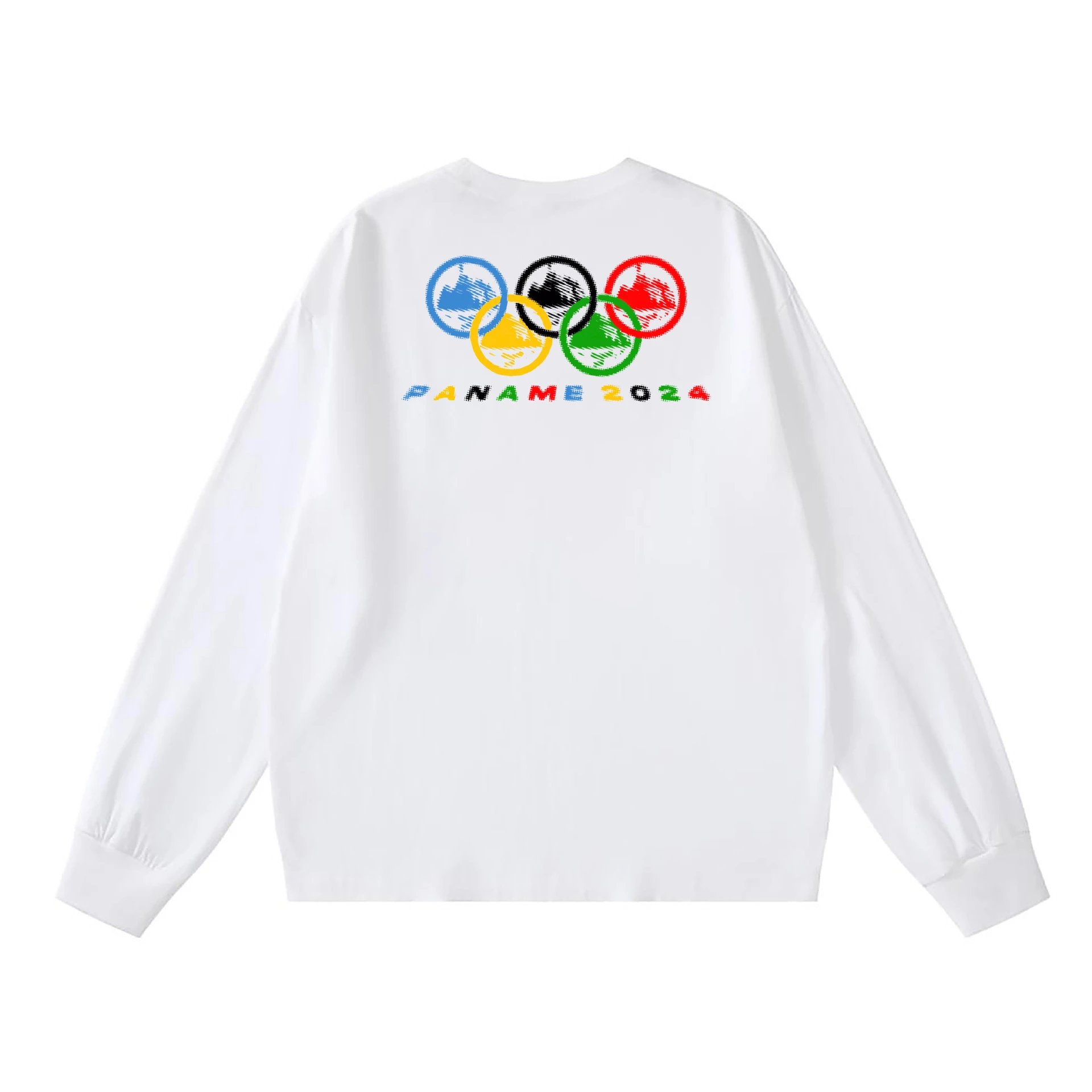 Off-White Oval Manhole Cover Long Sleeve T-Shirt White - 13