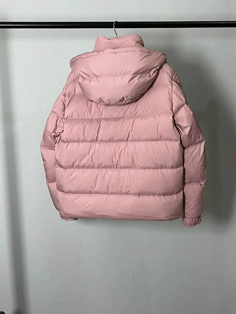 Moncler Down Jackets Short hooded puffer jacket with sleeve utility pocket image 6