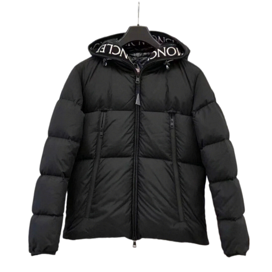 【 DX6-20 】 New Winter Embroidered Letter Cotton Jacket Fashion Splicing Hooded Casual Coat SRCN