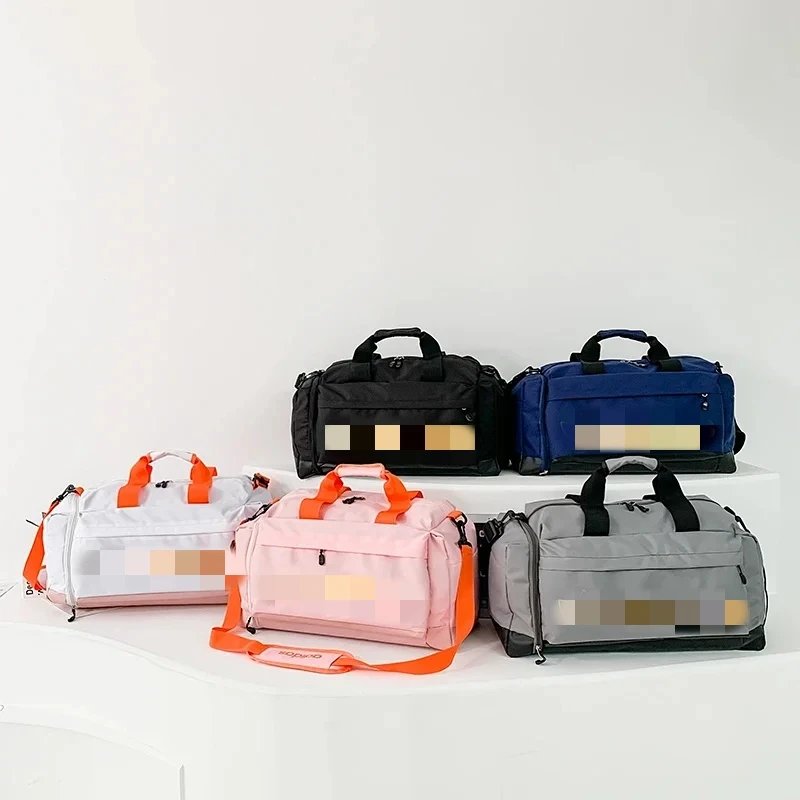 Adidas Duffle Bag Black with White Stripes Travel Bag - 6