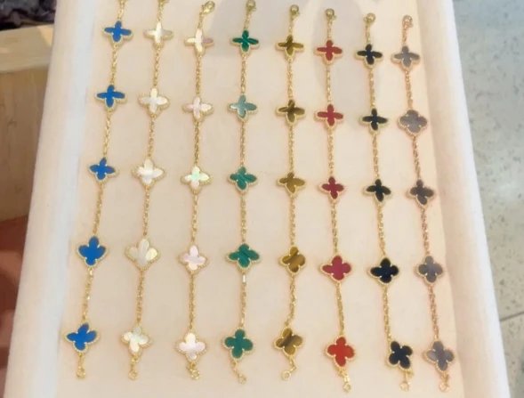 High version five flower bracelet for women 003