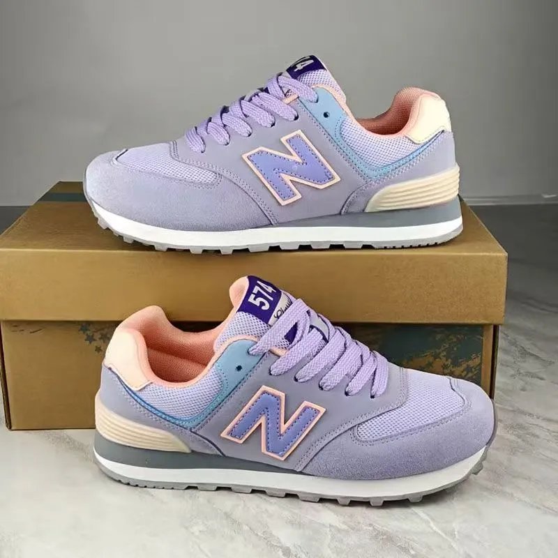 New Balance 574 Pastel Lavender Pink Sneakers