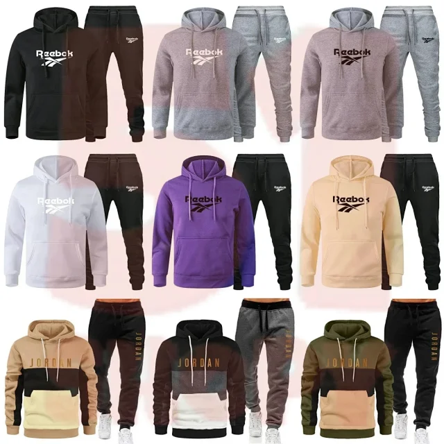 Reebok Tracksuits Hooded sweatshirt and jogger set product detail image 1