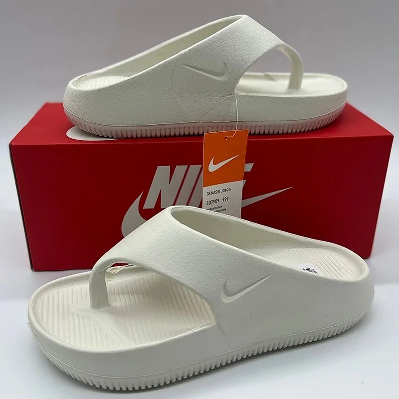 Nike Kawa Slide Black/White Slippers - 12