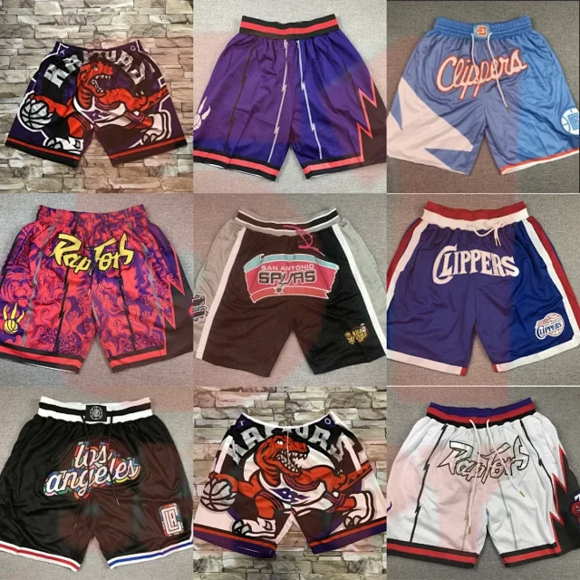 Toronto Raptors Shorts Mesh basketball with team graphics product detail image 1
