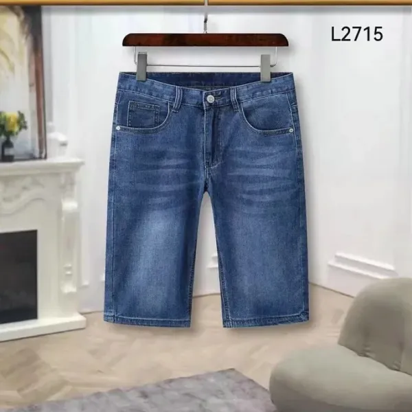 Design Denim Shorts Blue Jeans - 1