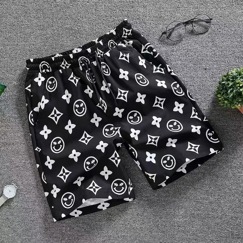 Louis Vuitton Monogram Trimmed White Swim Shorts - 6
