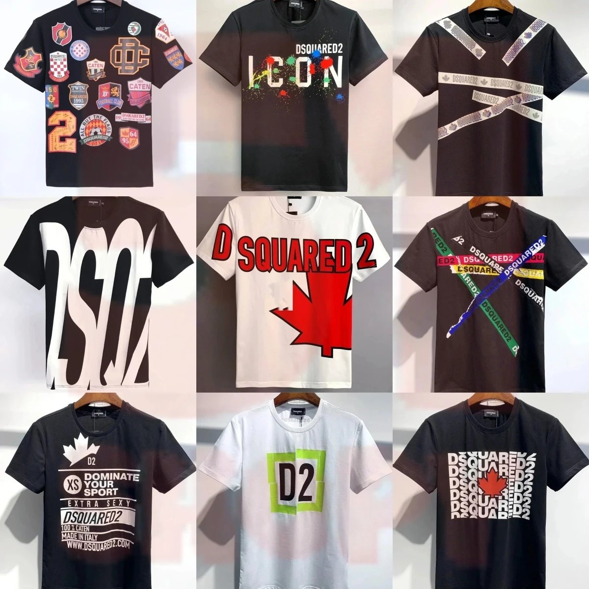 高街休闲百搭T恤005