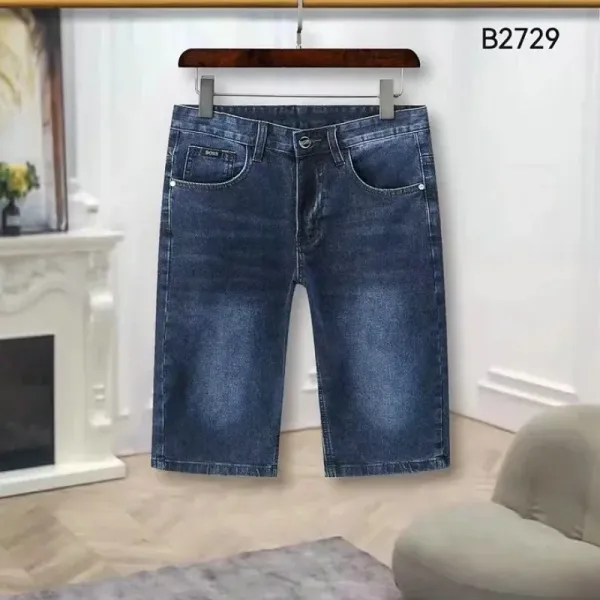 Design Denim Shorts Blue Jeans - 1