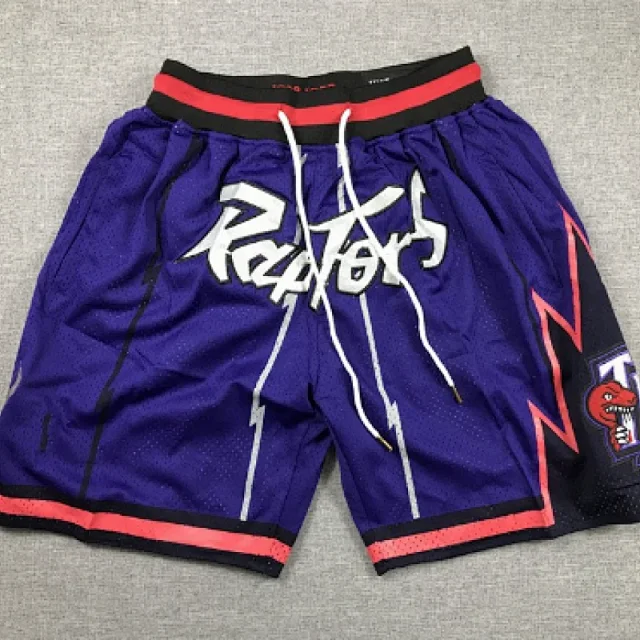 Toronto Raptors Shorts Mesh basketball with team graphics product detail image 2