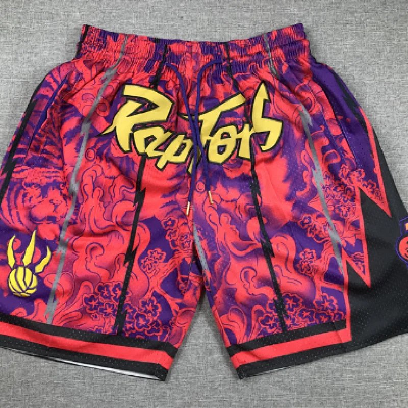 Toronto Raptors Shorts Mesh basketball with team graphics — 20