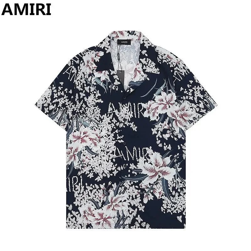 Gucci Hawaiian-Style Short-Sleeve Shirt in Emerald Green with Red Trim - 14