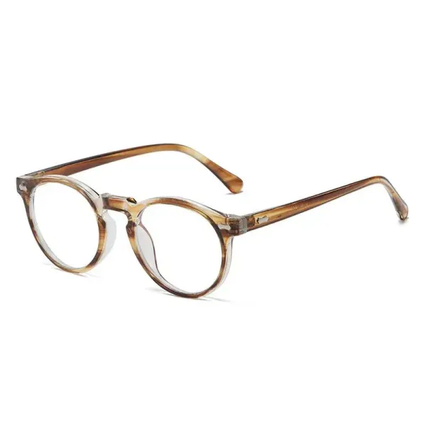 Design Round Acetate Optical Glasses Tortoiseshell Eyewear Optical Glasses - 1