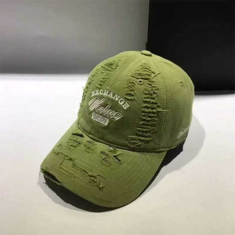 Design Rock Shop 1969 Distressed Baseball Cap Black + Gray Baseball Cap - 4