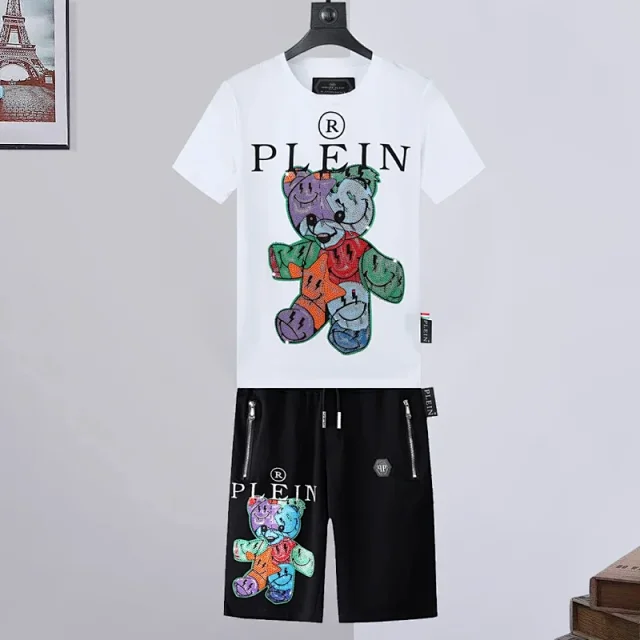 Philipp Plein Matching Sets Short-Sleeve T-Shirt and Shorts Set product detail image 11