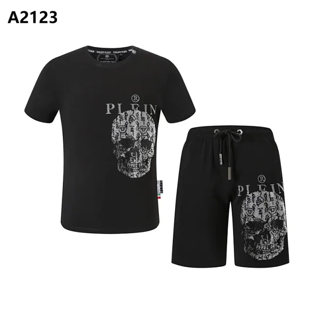 Philipp Plein Matching Sets Short-Sleeve T-Shirt and Shorts Set product detail image 15