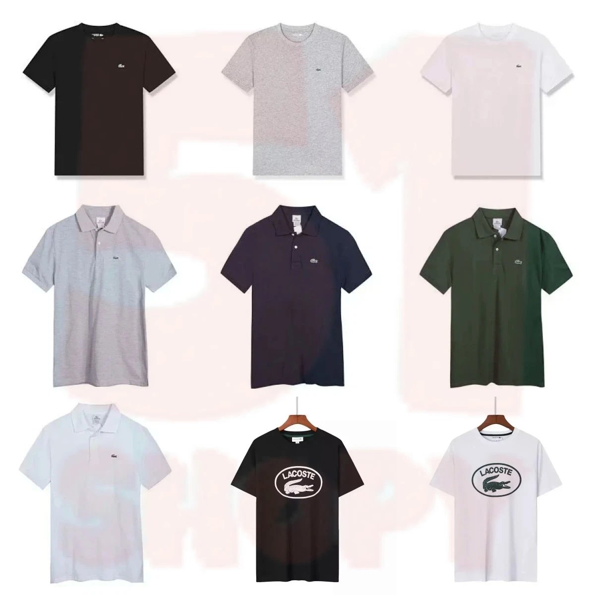 Lacoste Classic Polo & Graphic T-Shirts [9 Styles]