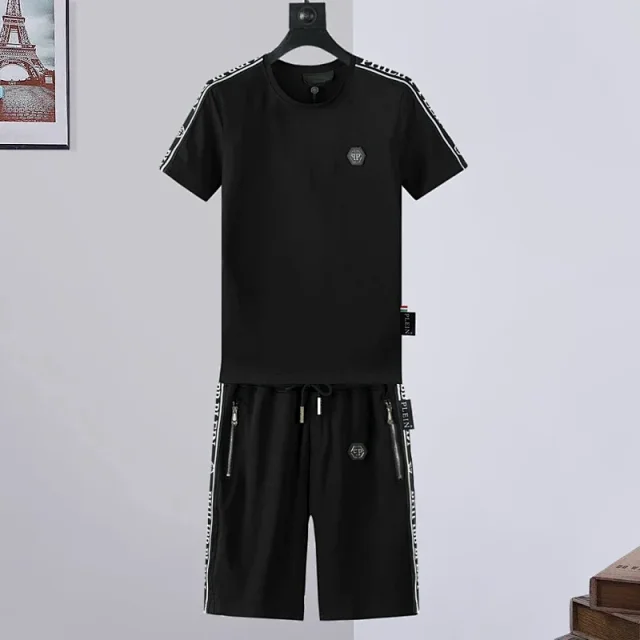 Philipp Plein Matching Sets Short-Sleeve T-Shirt and Shorts Set product detail image 12
