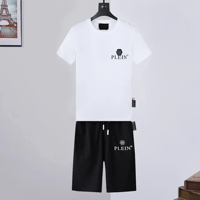 Philipp Plein Matching Sets Short-Sleeve T-Shirt and Shorts Set product detail image 13