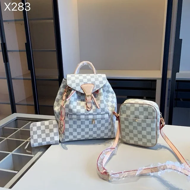 Louis Vuitton Handbags Three-piece handbag set with matching wallet and shoulder strap product detail image 14