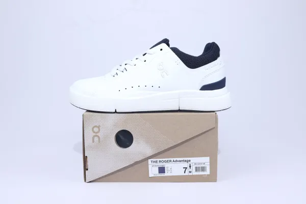 On The Roger Advantage White / Midnight Sneakers - 1