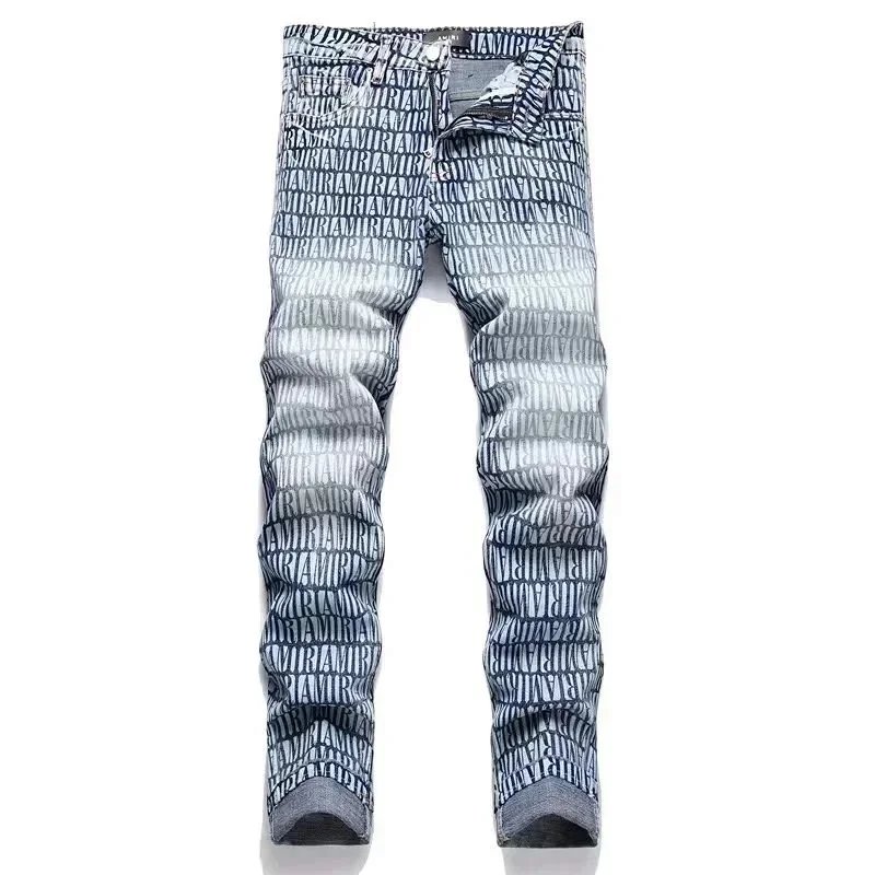 Amiri Distressed Patchwork Jeans Blue - 7