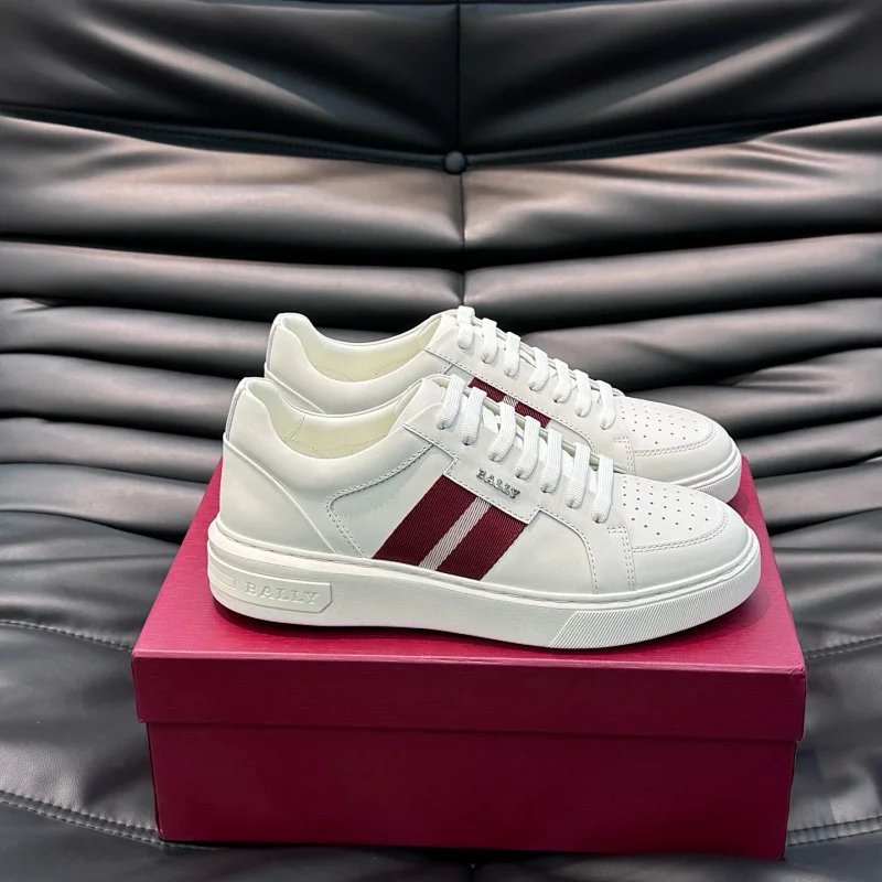 Design Bally Chunky Sneakers White Gray Chunky Sneakers - 12