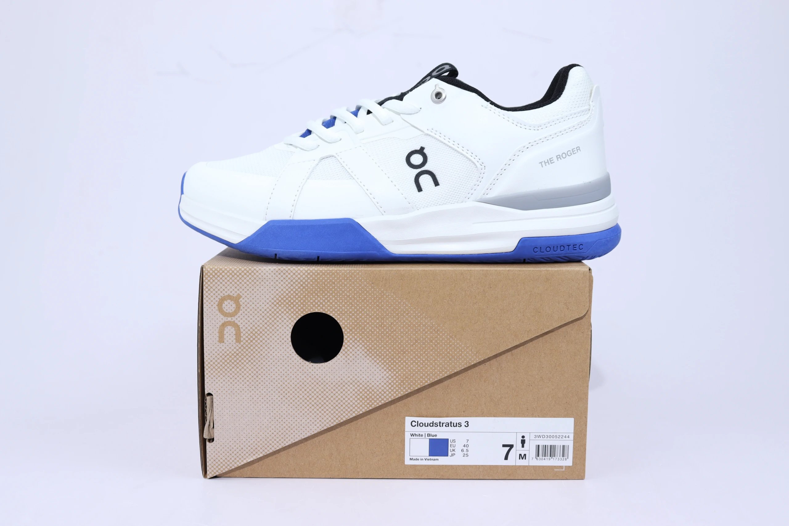 On Running The Roger Pro Purple / White Sneakers Running Shoes - 11