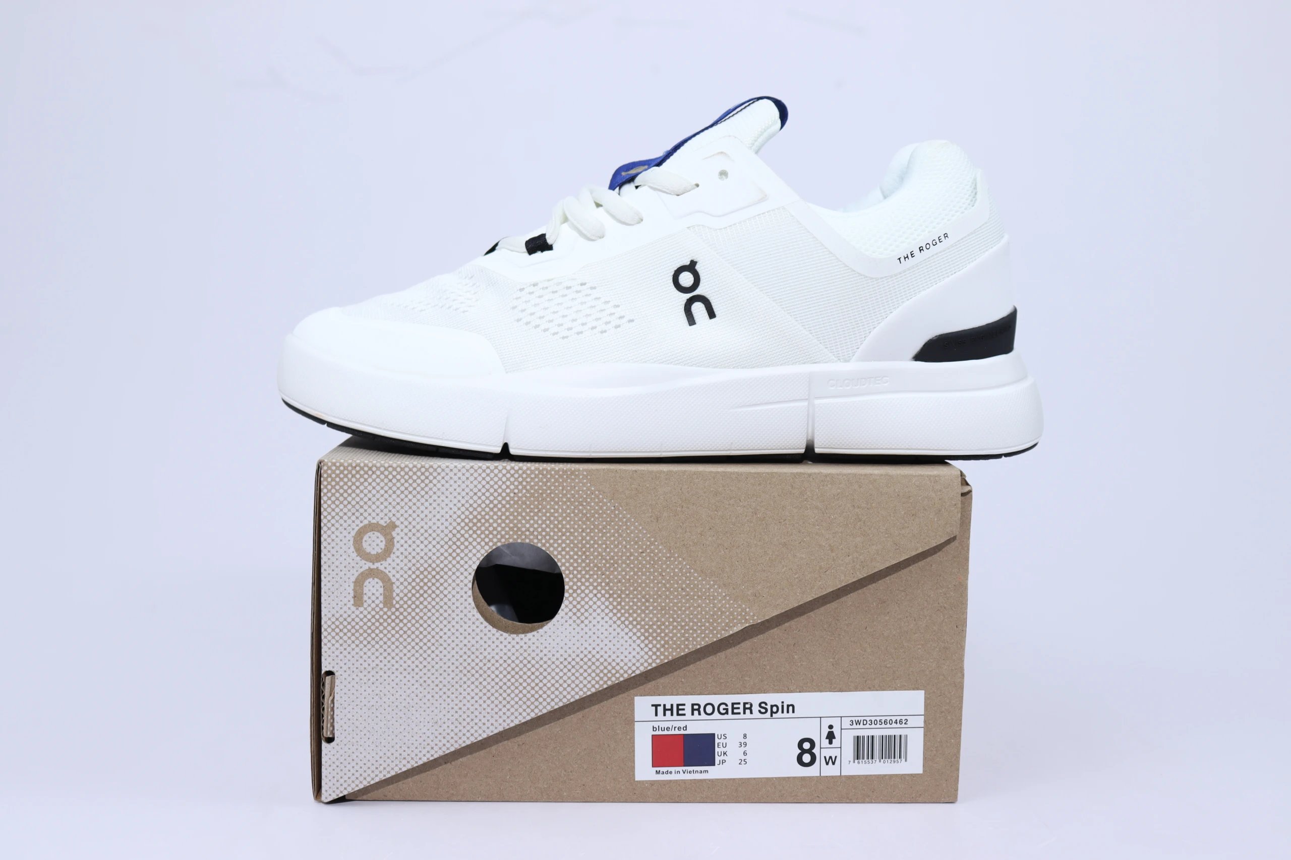 On Running The Roger Pro Purple / White Sneakers Running Shoes - 13