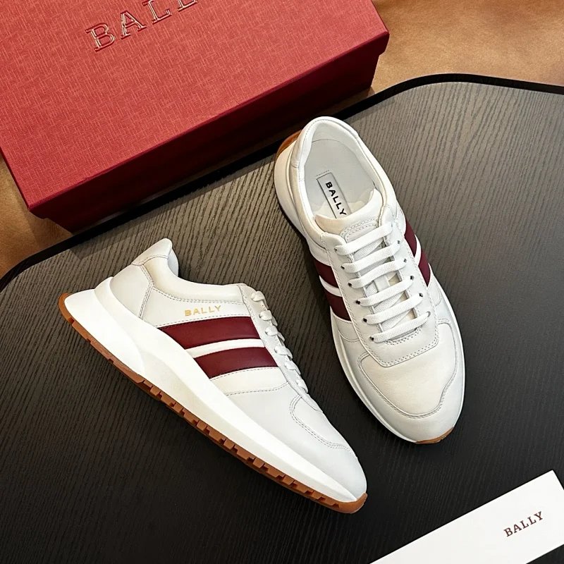 Design Bally Chunky Sneakers White Gray Chunky Sneakers - 11