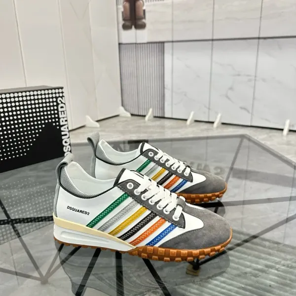 Dsquared2 Multicolor Striped Sneakers - 1