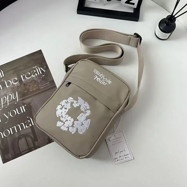 READYMADE Backpacks Embroidered Floral Backpack product detail image 3