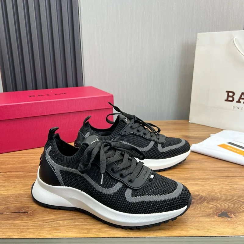 Design Bally Chunky Sneakers White Gray Chunky Sneakers - 9