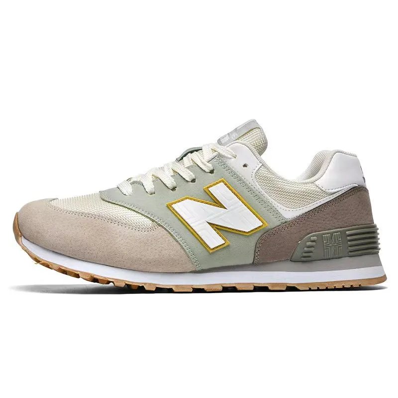 New Balance 574 Sage Green Beige Sneakers Running Shoes
