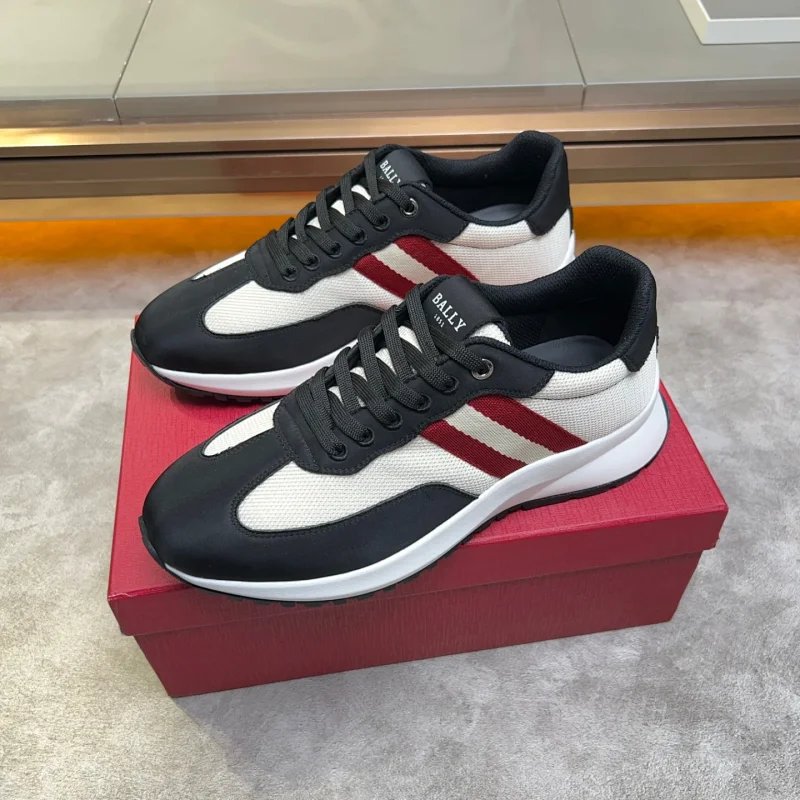 Design Bally Chunky Sneakers White Gray Chunky Sneakers - 7