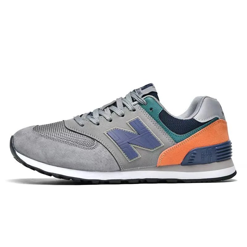New Balance 574 Multicolor Gray Sneakers Running Shoes