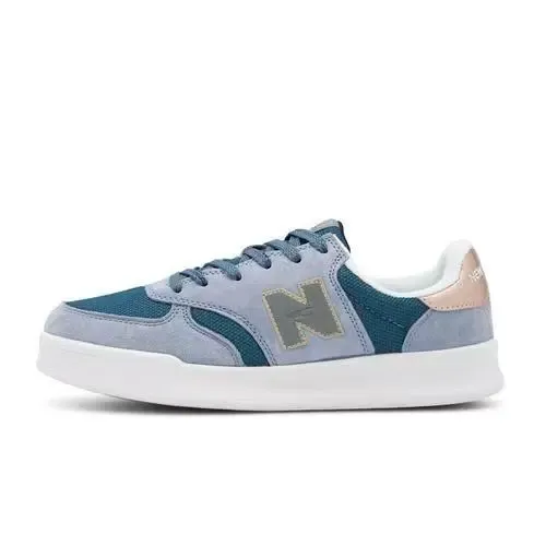 New Balance 574 Heritage Blue Gray Sneakers - 1