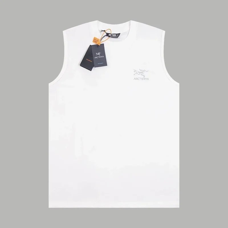 Arc'teryx Alpha Vest White Sleeveless Top