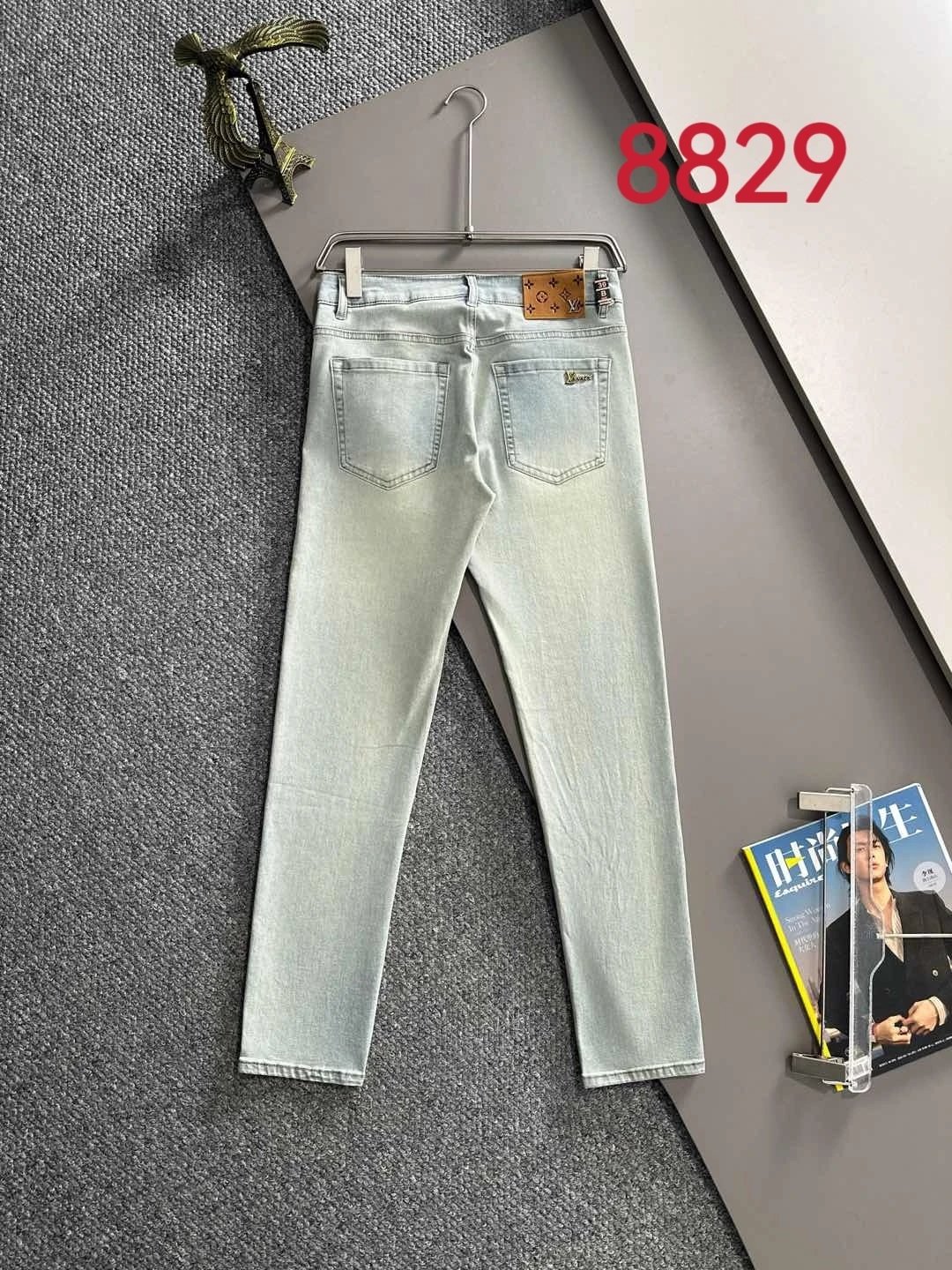 Givenchy Light Wash Slim Fit Jeans - 17