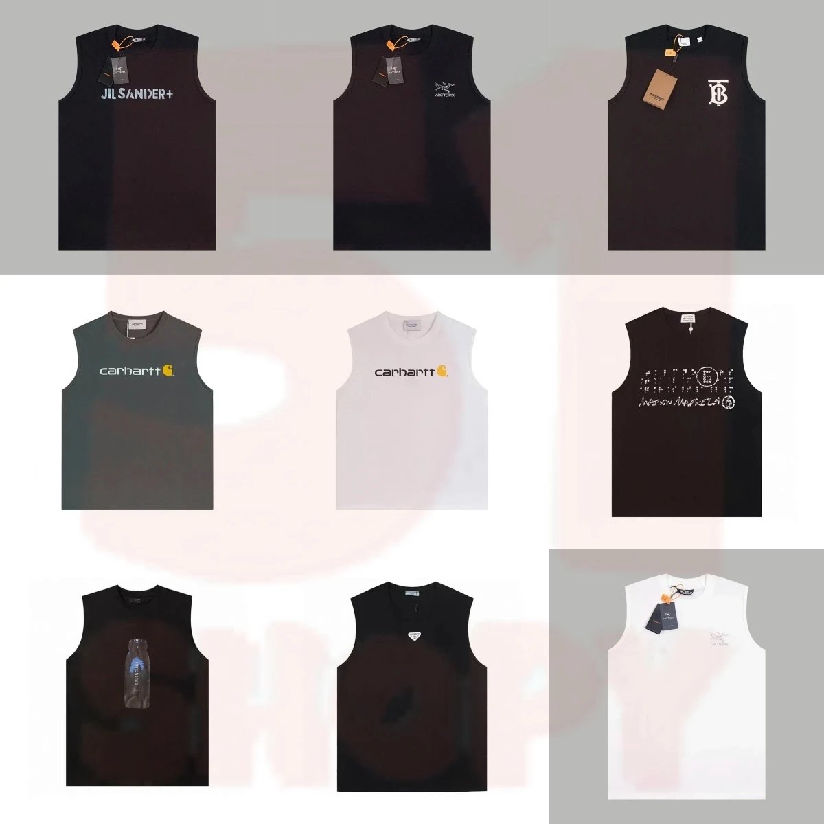 Arc'teryx Arcteryx Logo Sleeveless T-Shirt Black Vest-Top - 3