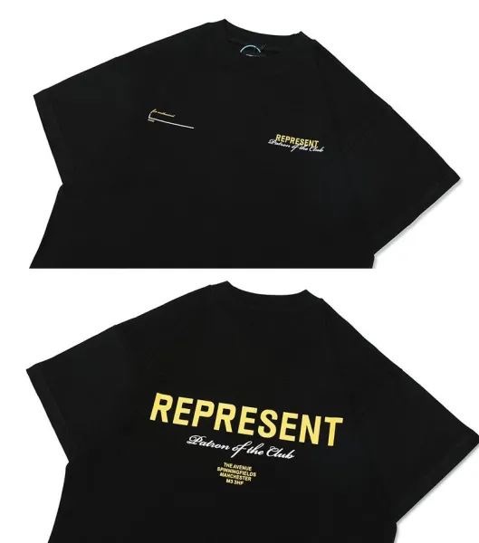 REPRESENT Owners' Club Oversized T-Shirt Army Green - 13