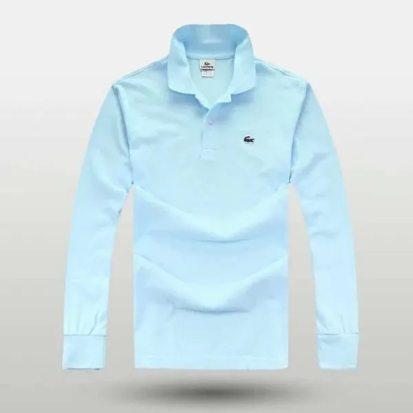 Lacoste Long Sleeve Polo Navy Blue Tops Polo - 7