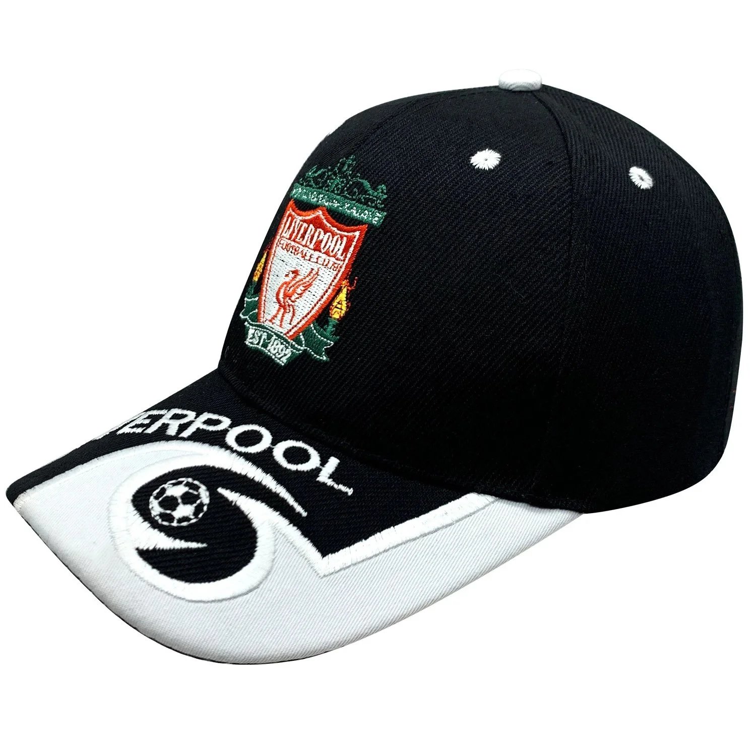 Design Germany National Team Embroidered Baseball Cap Black / White Baseball Cap - 11