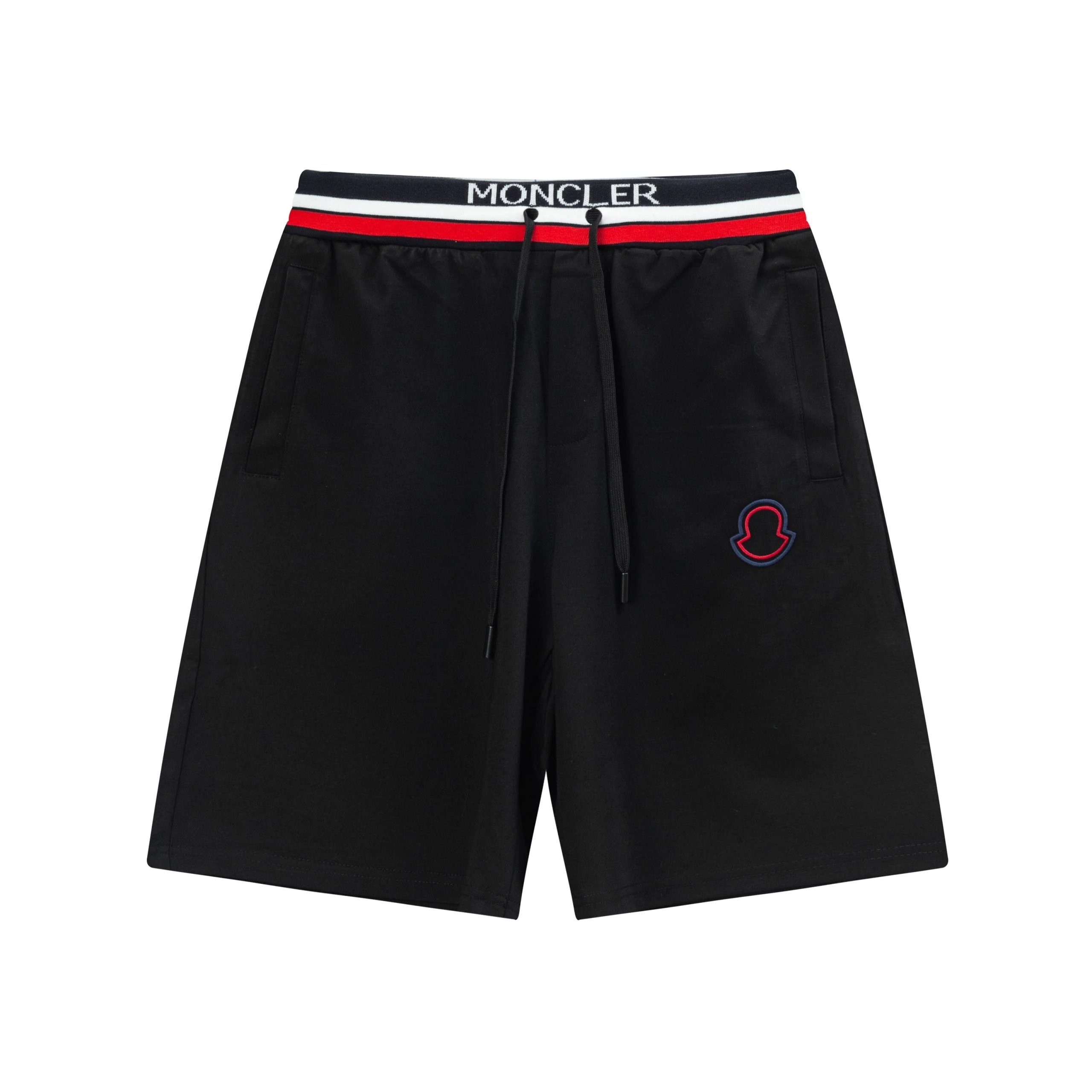 Moncler Logo Panel Shorts White - 9